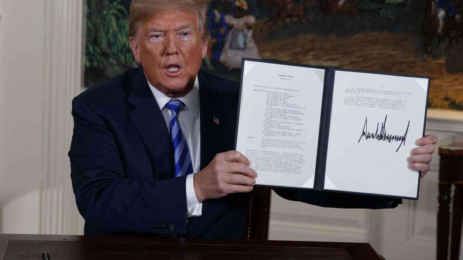 Lo «strappo» di Trump: via dall'accordo sul nucleare iraniano