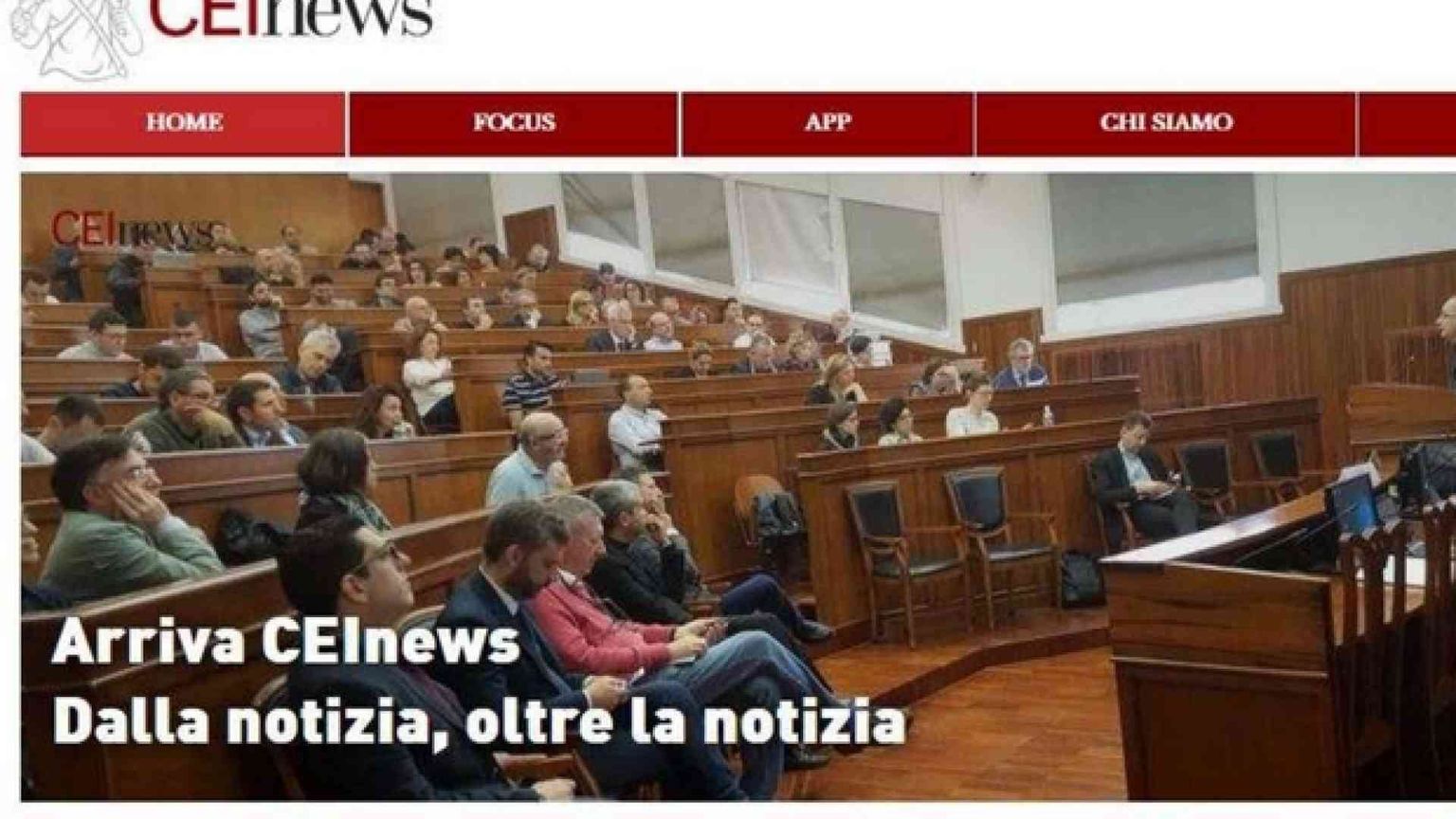 CEInews, è on line il nuovo portale d'informazione della Chiesa italiana