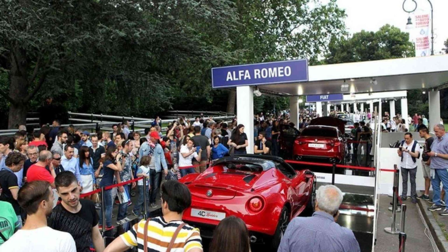 Parco Valentino, Torino torna capitale dell'auto