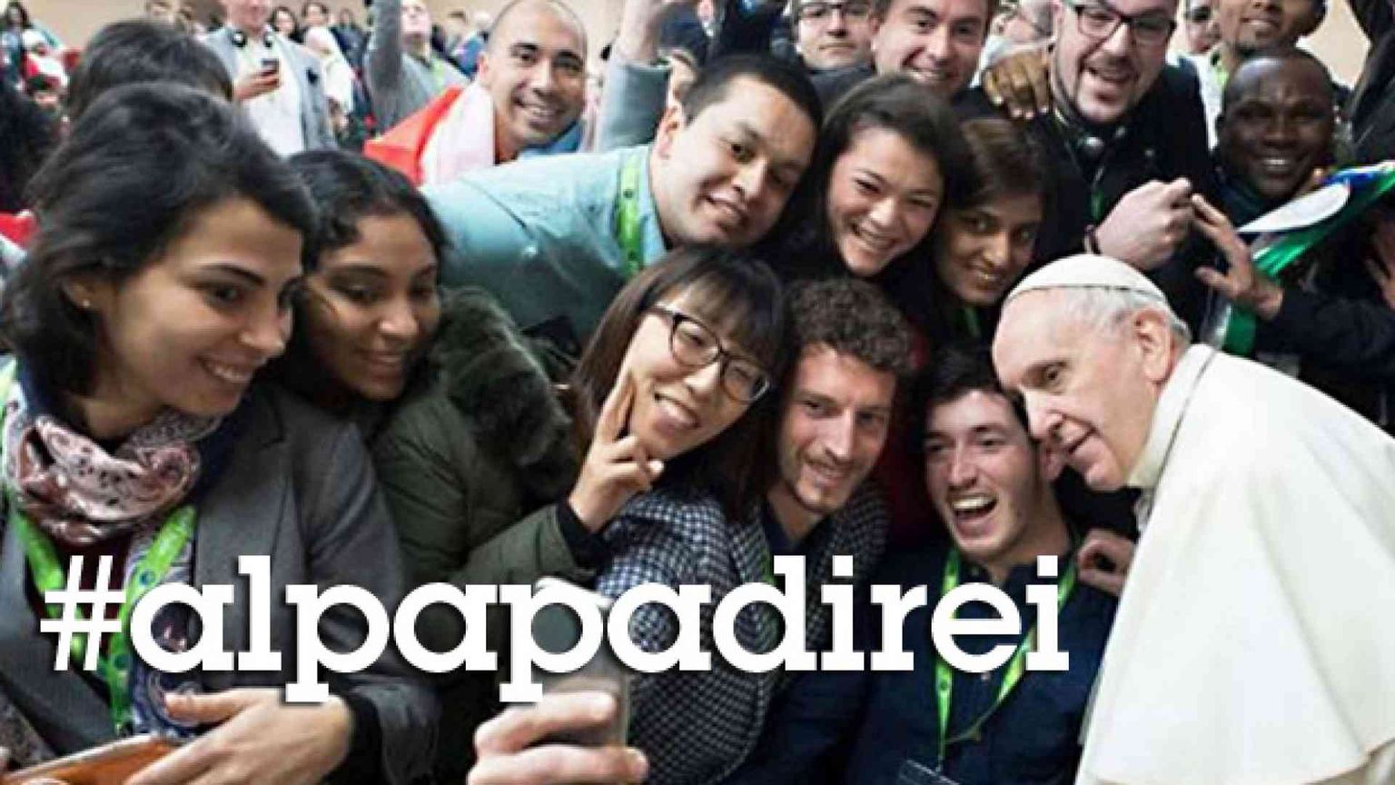 Un «hashtag» per portare al Papa la voce dei giovani