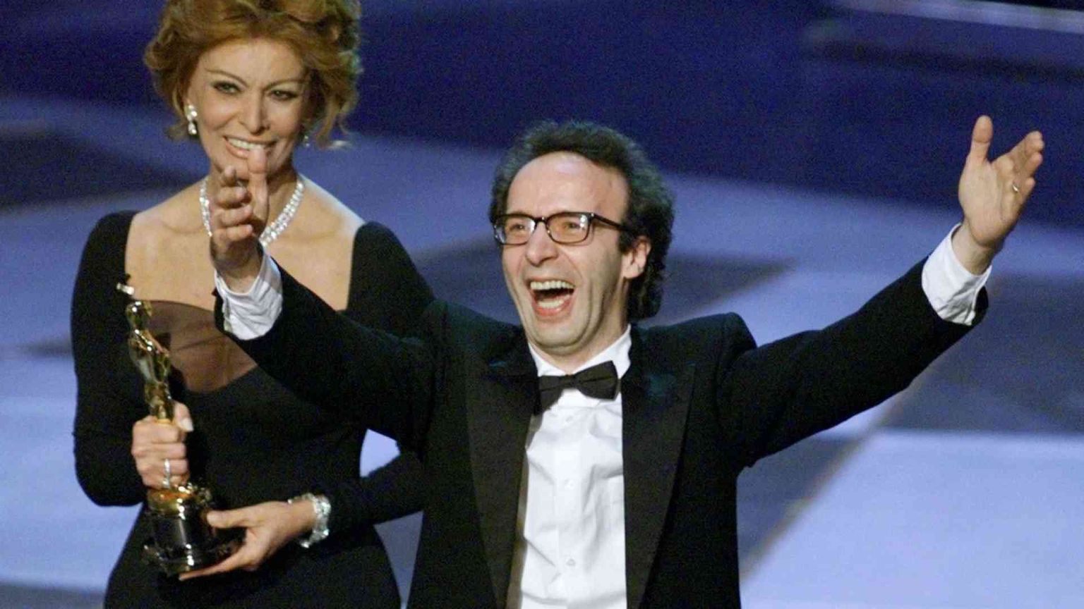 1999 - «La vita è bella», Benigni vince l'Oscar