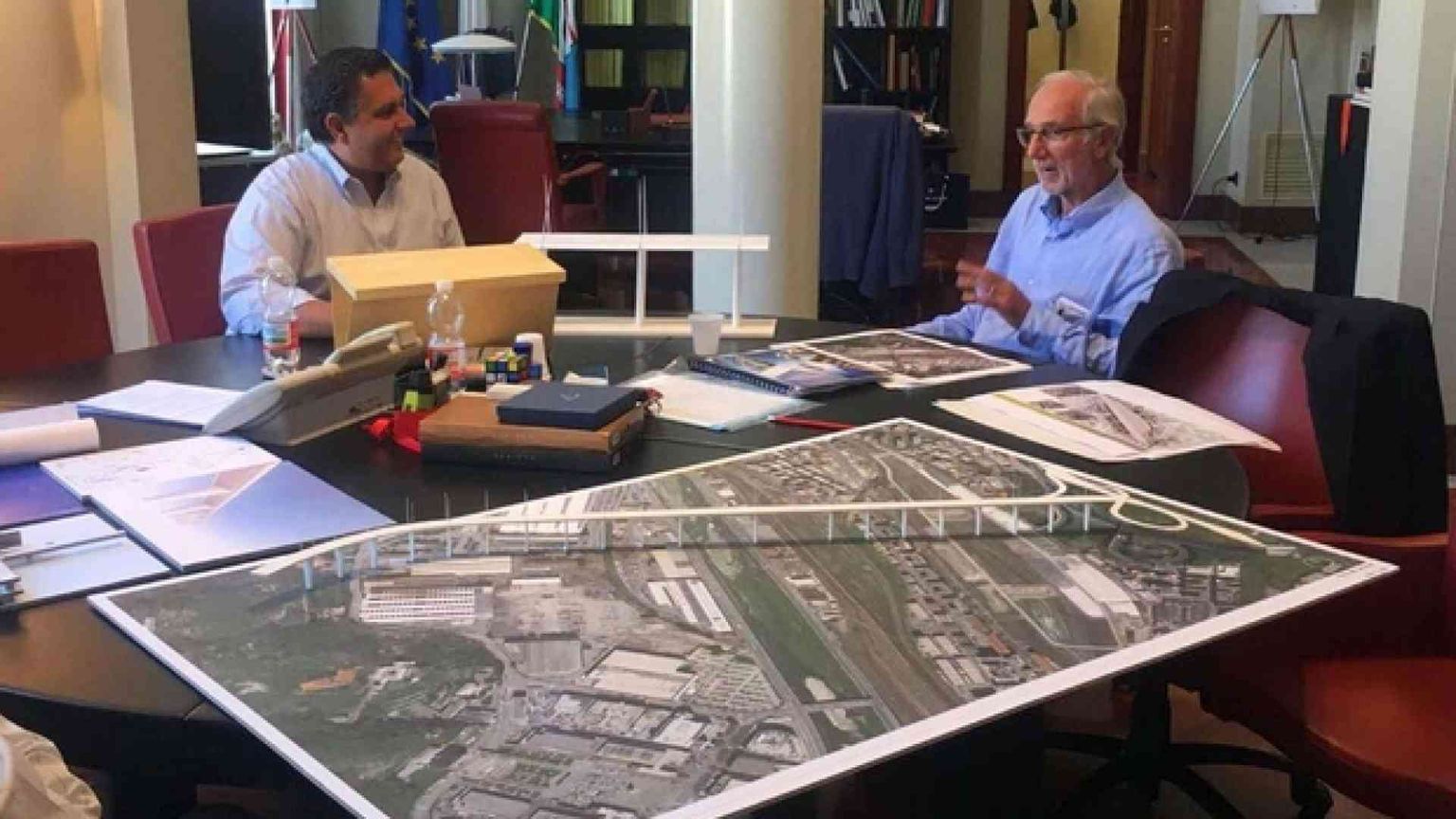 Ecco il ponte di Renzo Piano