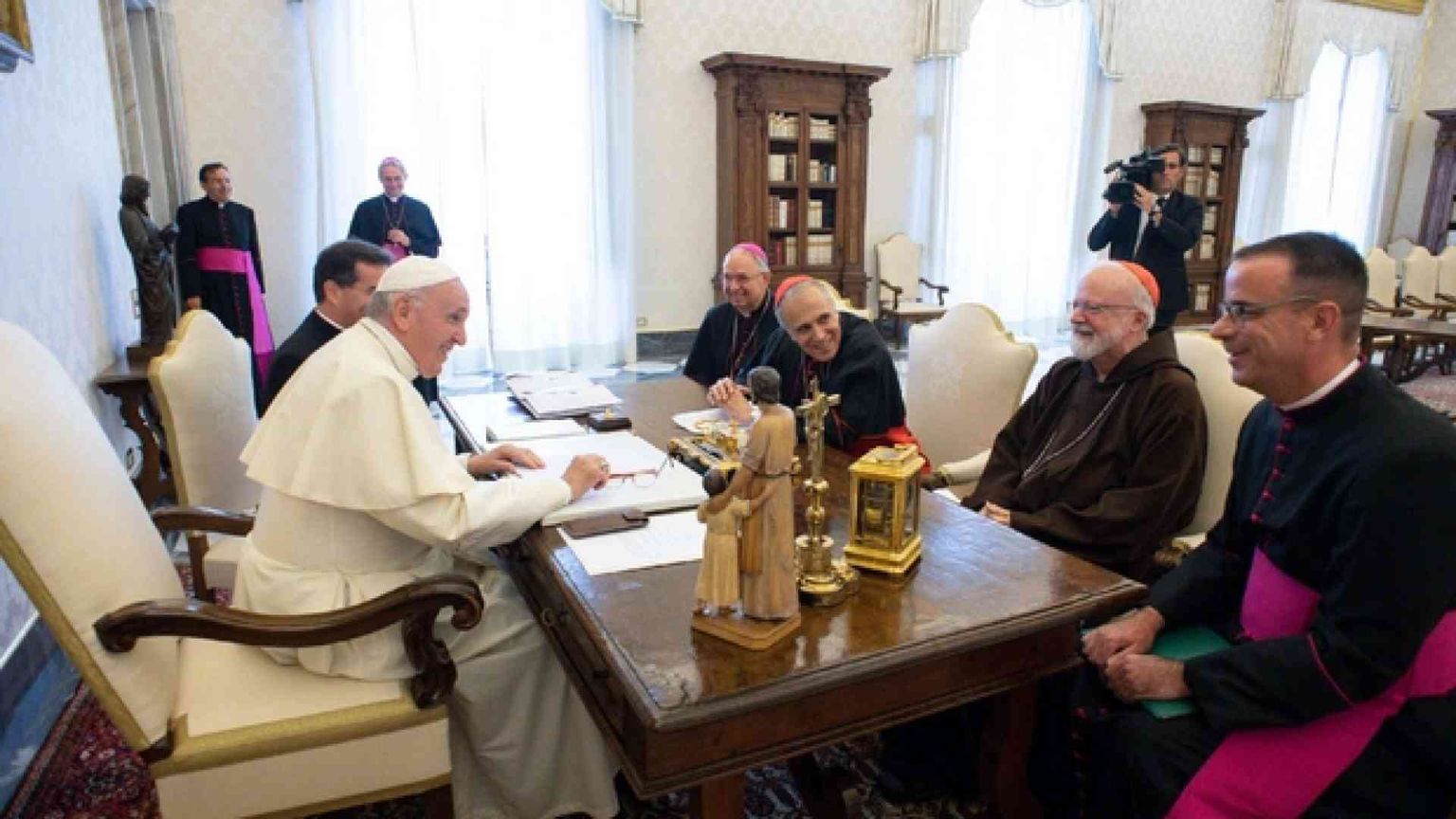 Il Papa ha incontrato i vescovi Usa