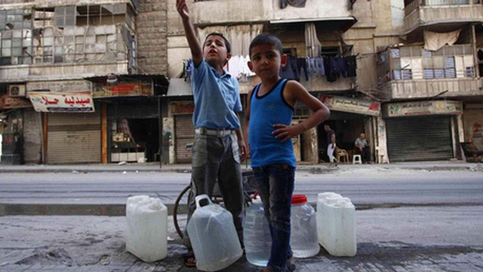 Il Papa: il mondo asciughi le lacrime dei bambini di Siria e Iraq