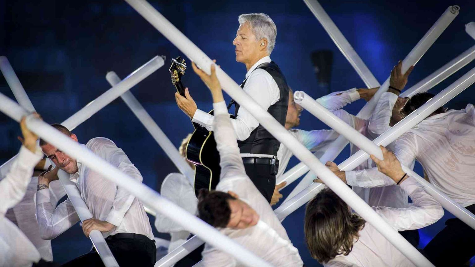 Claudio Baglioni scende nell'Arena, il «total show» del 50esimo