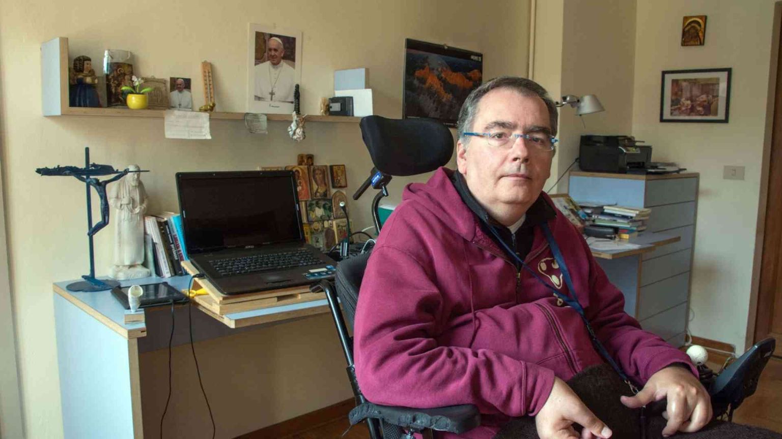 Don Giorgio Ronzoni: «Io sono fermo, ma è la Parola di Dio a correre»