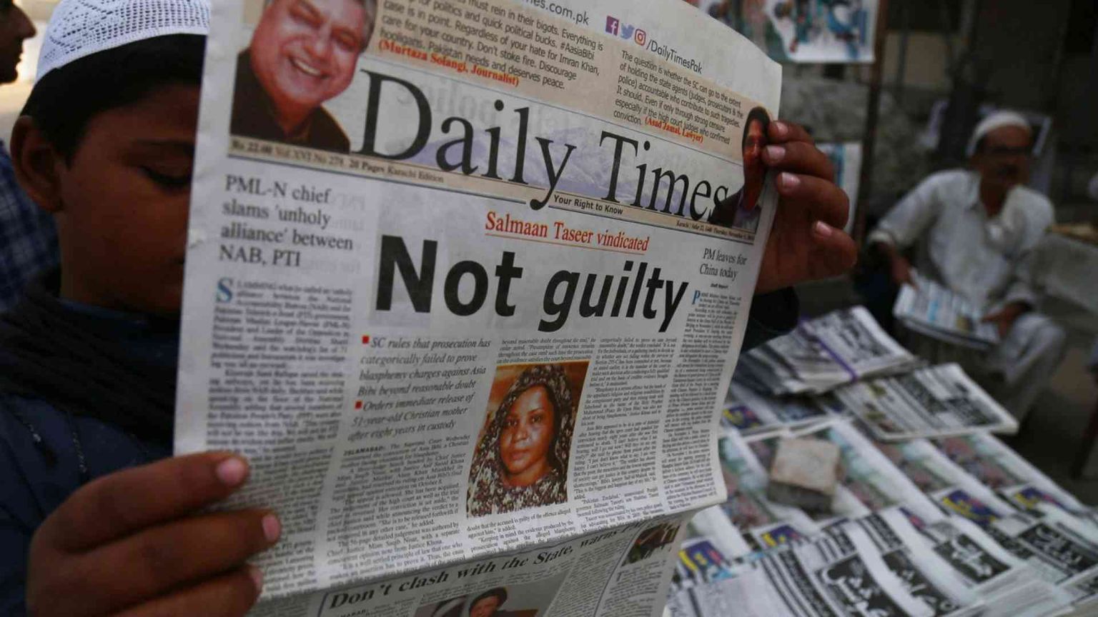 Asia Bibi: le è stata salvata una vita che potrebbe non riuscire a vivere