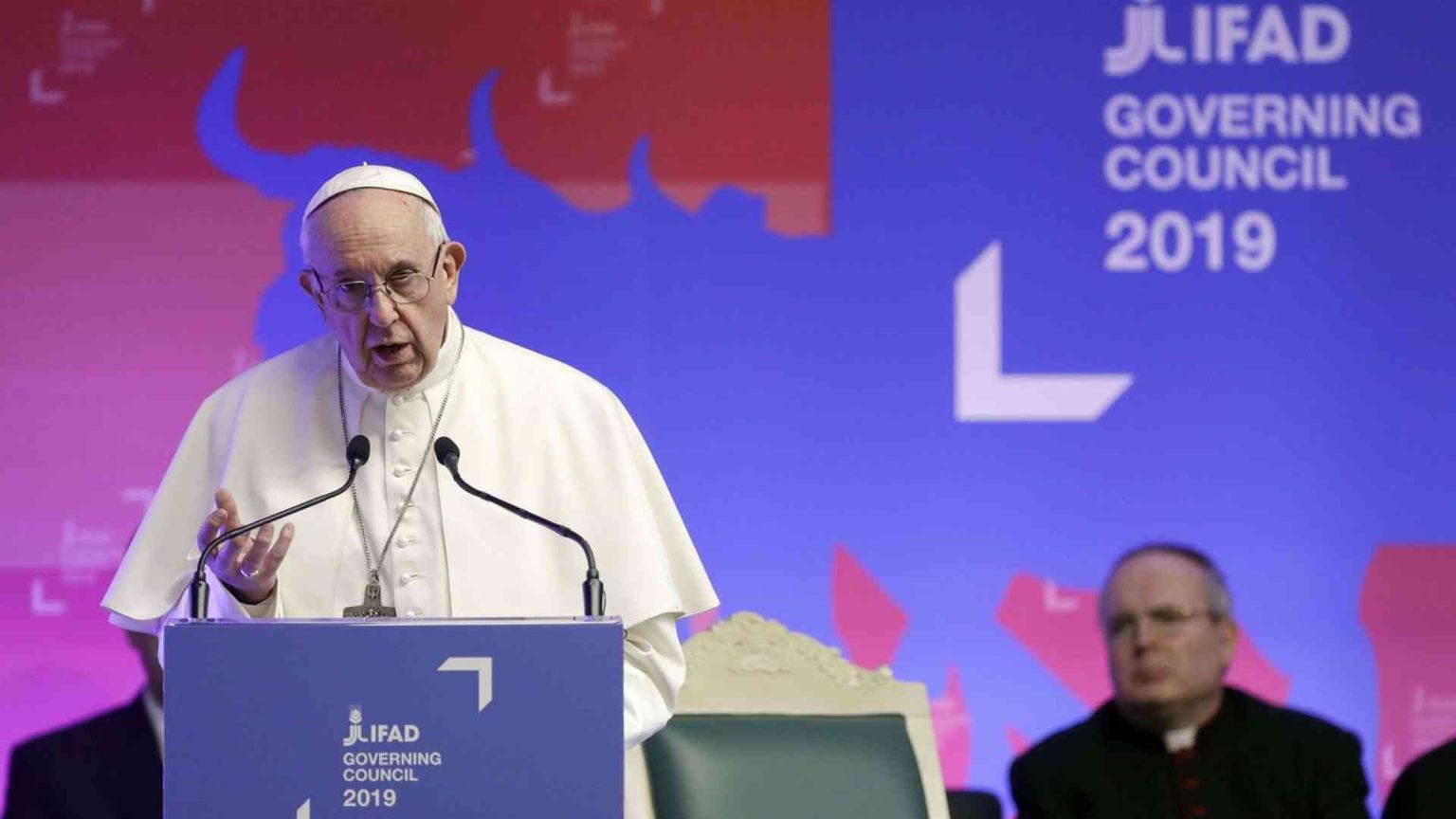 Francesco alla Fao: «Vorrei guardare il volto dei poveri senza arrossire»