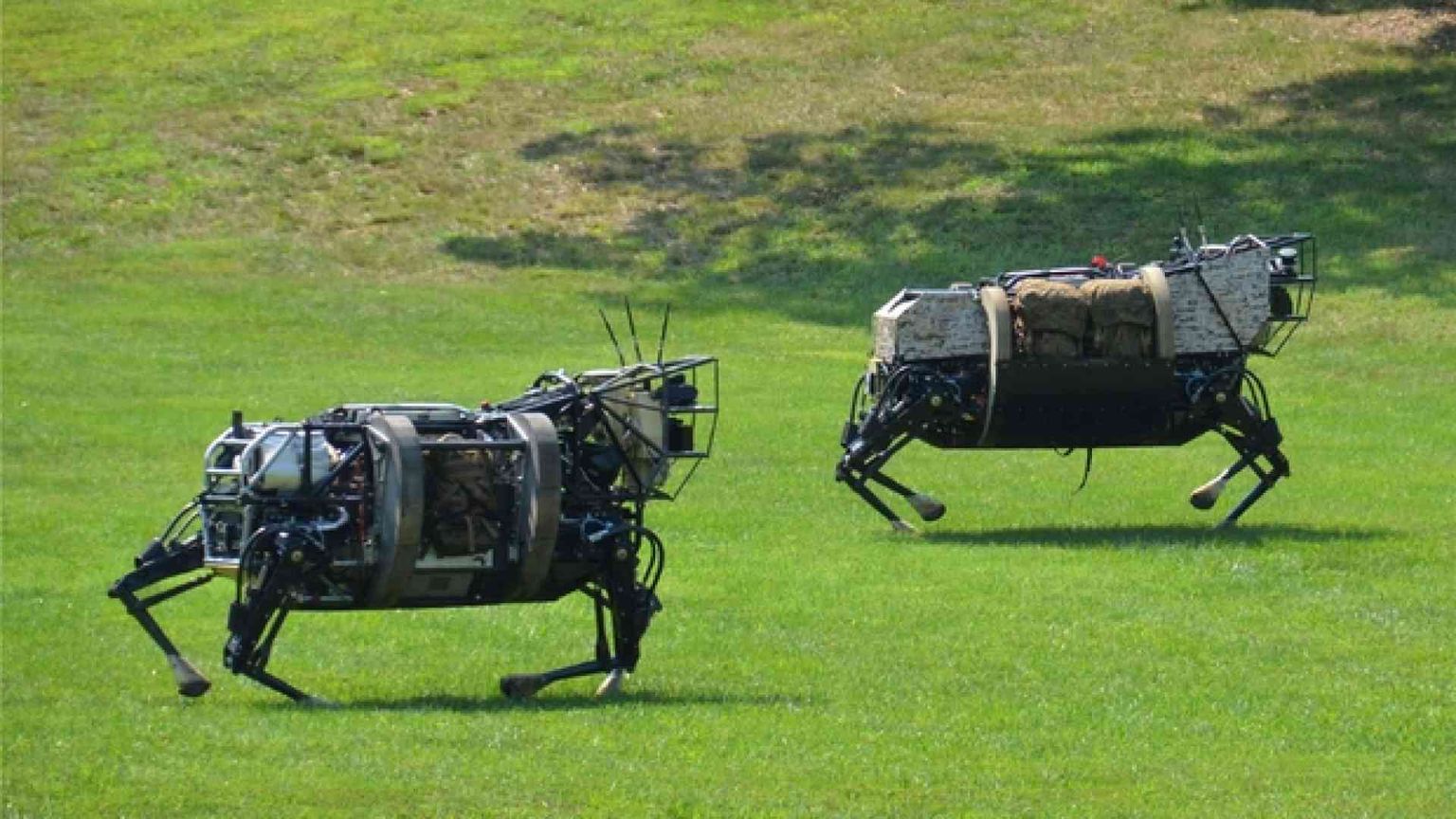 I francesi schierano i muli-robot in prima linea