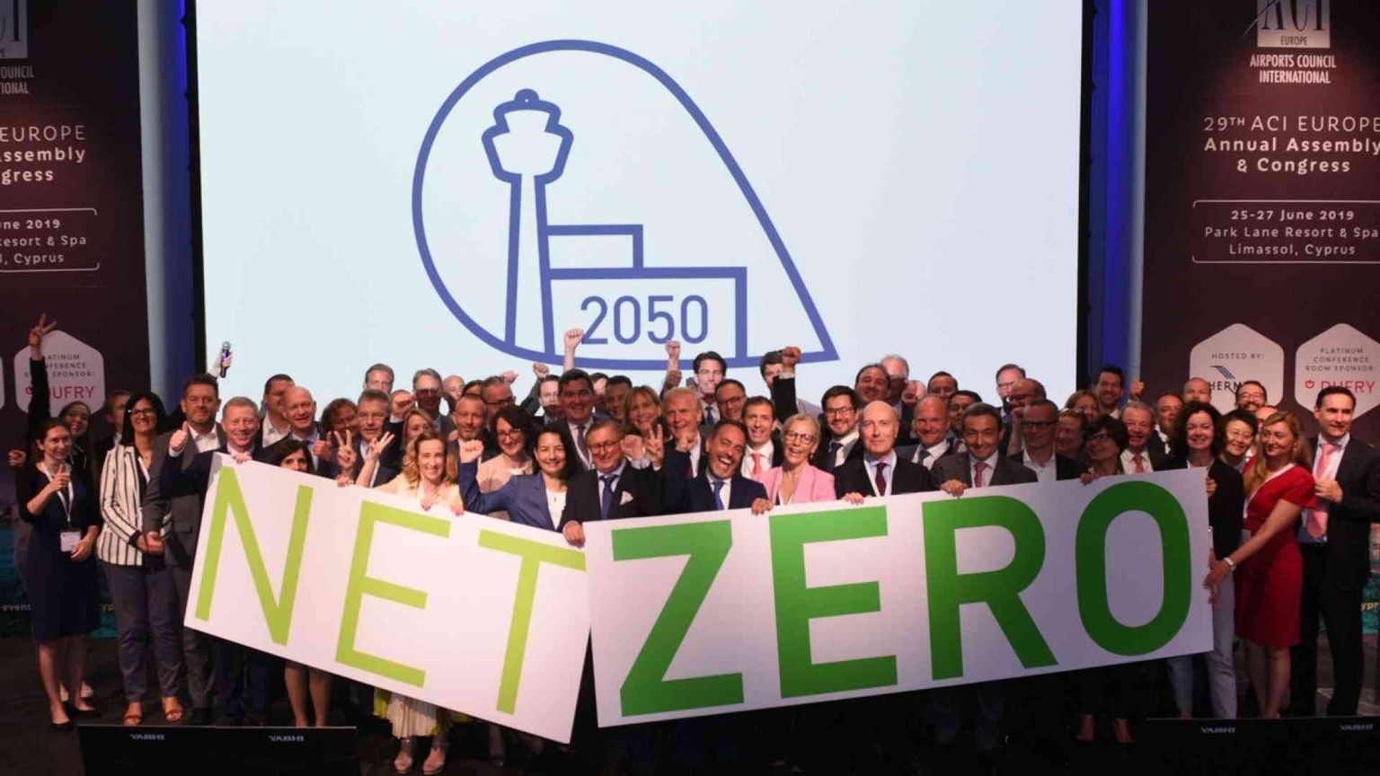 Aeroporti europei: accordo per zero emissioni entro il 2050