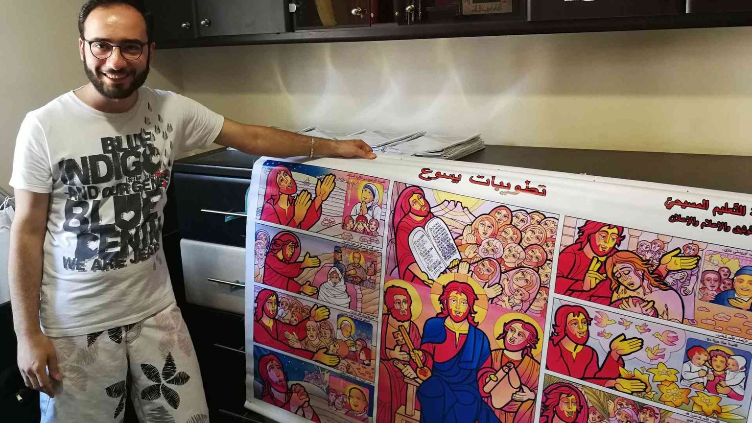 Il catechista sulle macerie di Aleppo