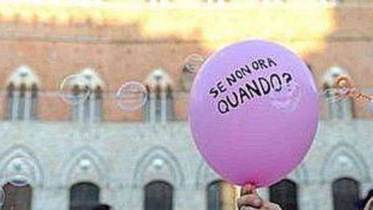 Donne e svolta di governo l'assenza e la necessità