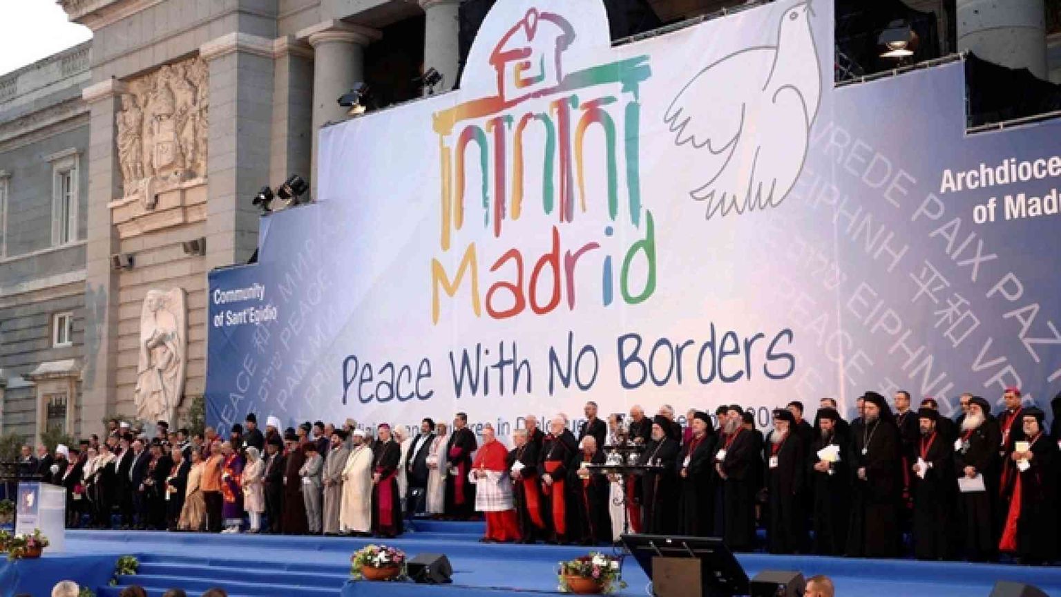 Lo «spirito di Assisi» rilancia l'appello da Madrid: nuove vie di pace