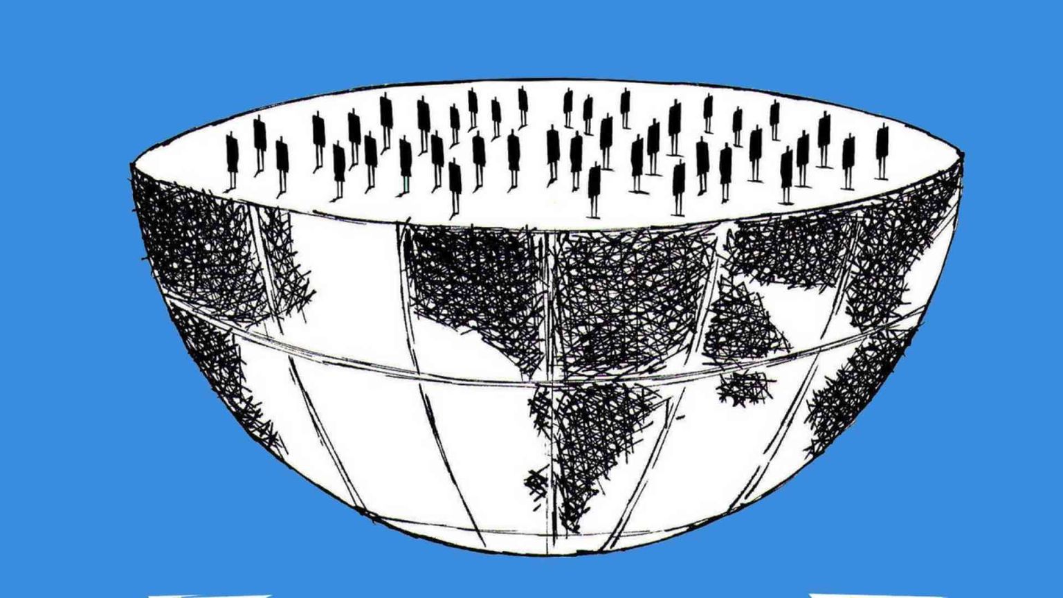 La società dei viventi terminali che non fa figli e non accoglie