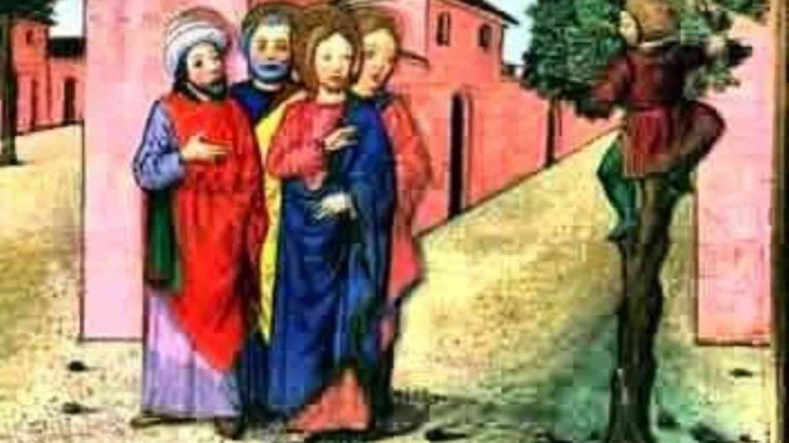 Zaccheo e la scoperta d'essere amati senza meriti