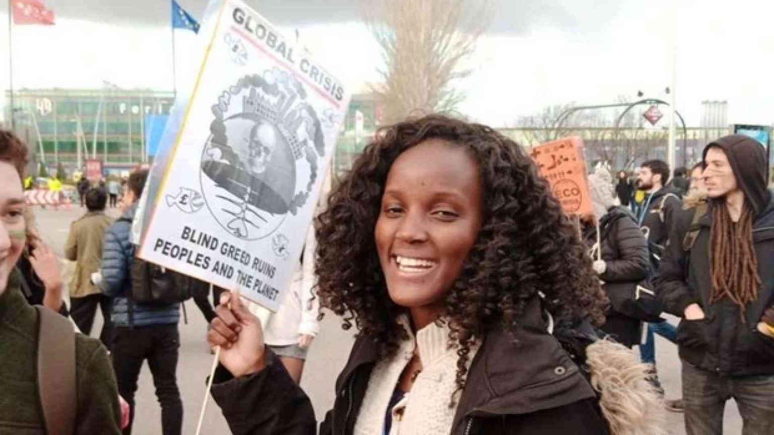 Vanessa porta in Africa la battaglia verde