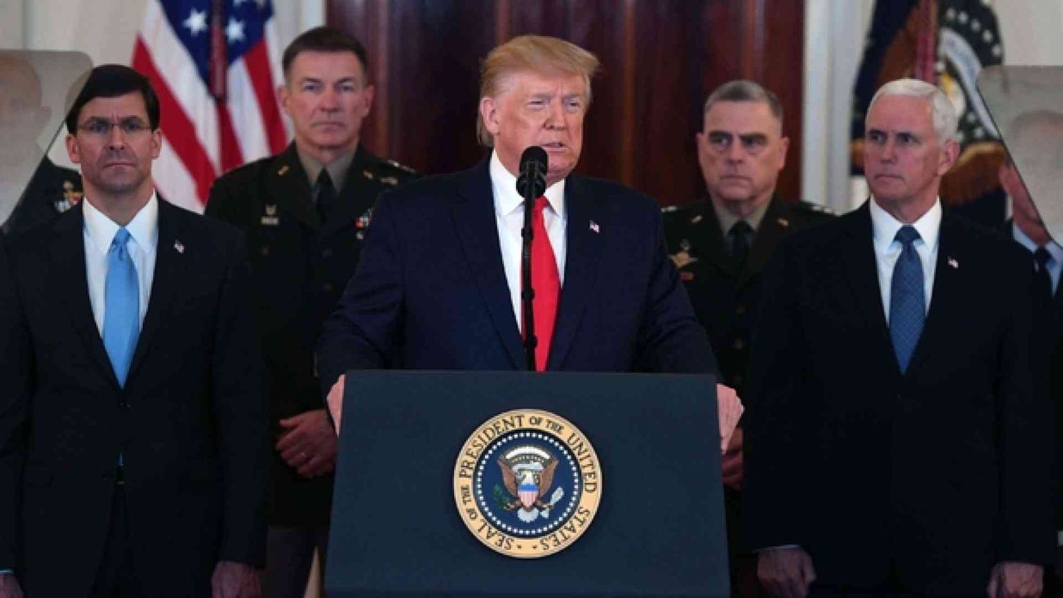 L'Iran attacca basi Usa in Iraq. Trump: nessuna vittima, pronti alla pace