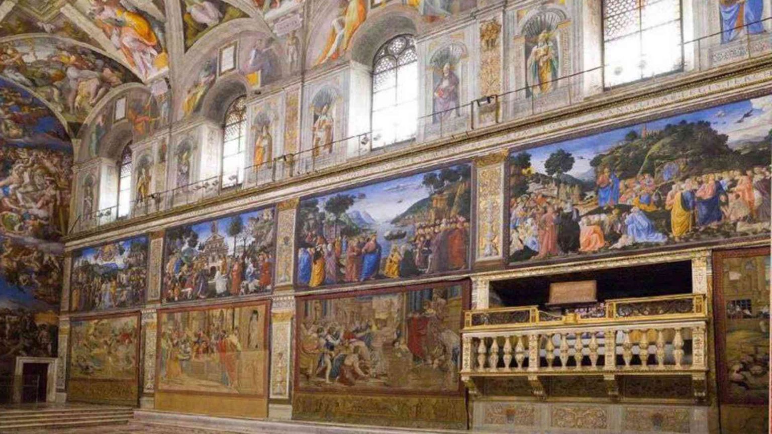 Gli arazzi di Raffaello tornano nella Cappella Sistina