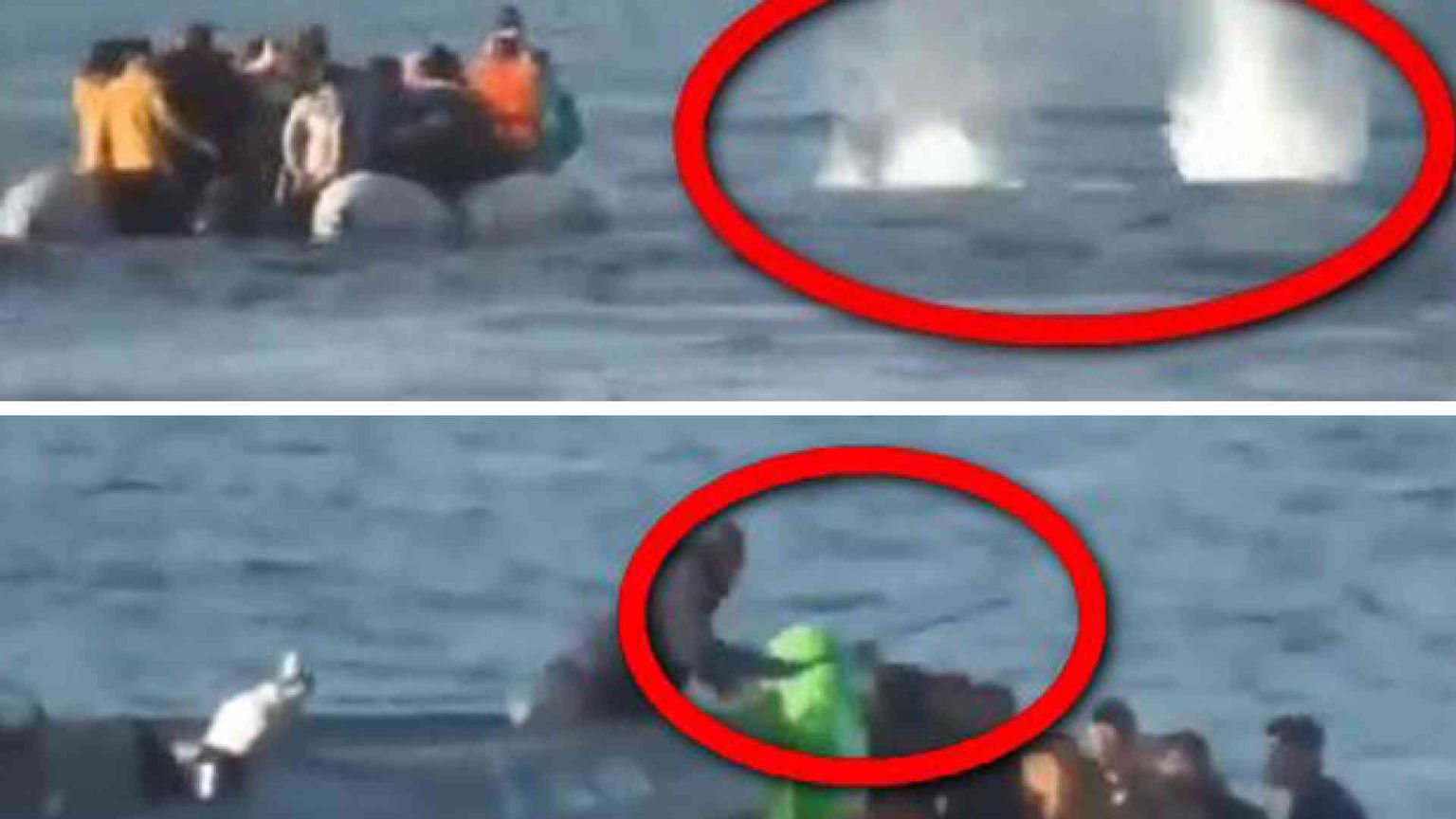 Bimbo muore nel Mar Egeo. Il video-choc dei "respingimenti" greci