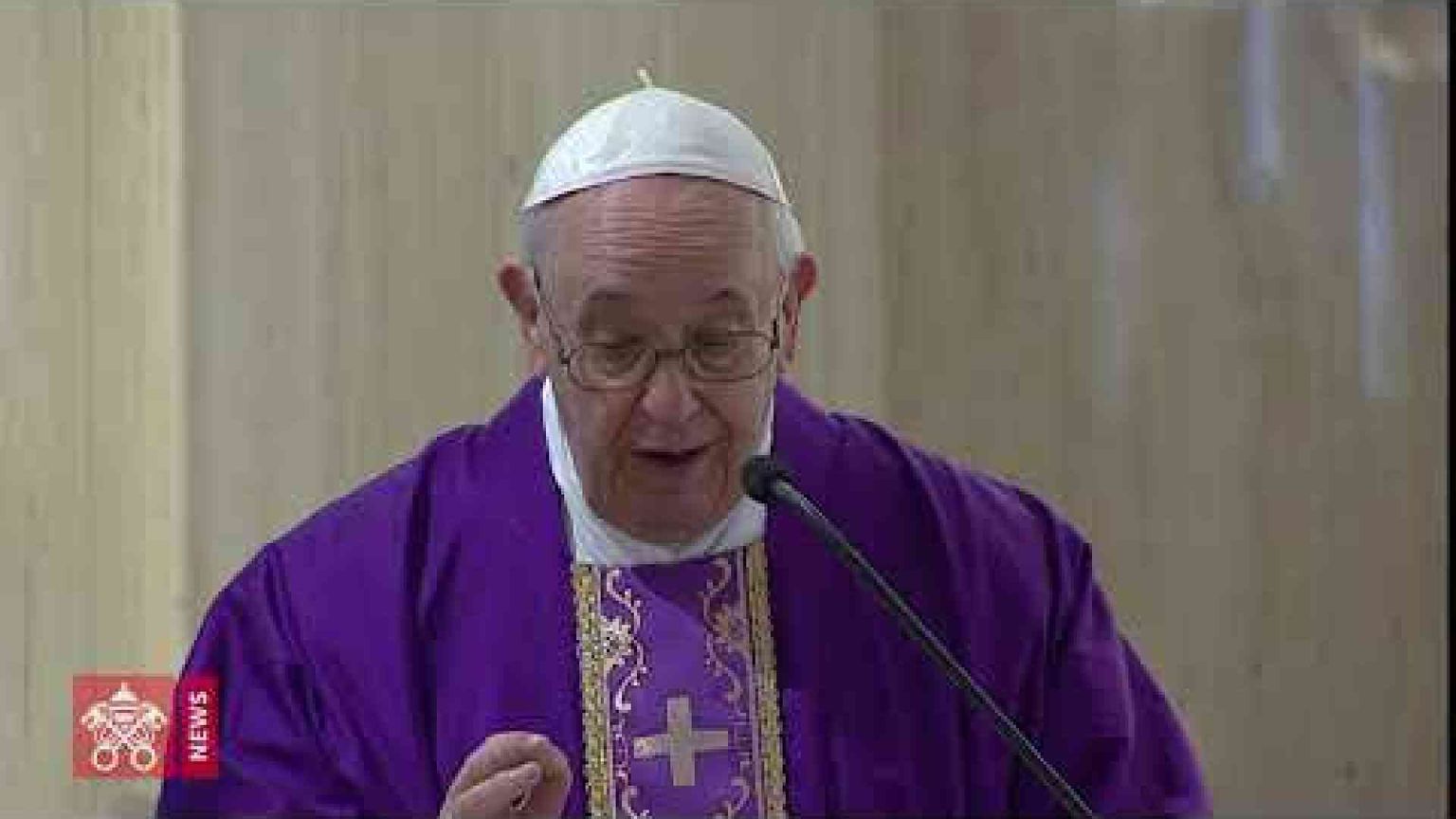 Il Papa prega per le vittime del coronavirus e per i loro familiari