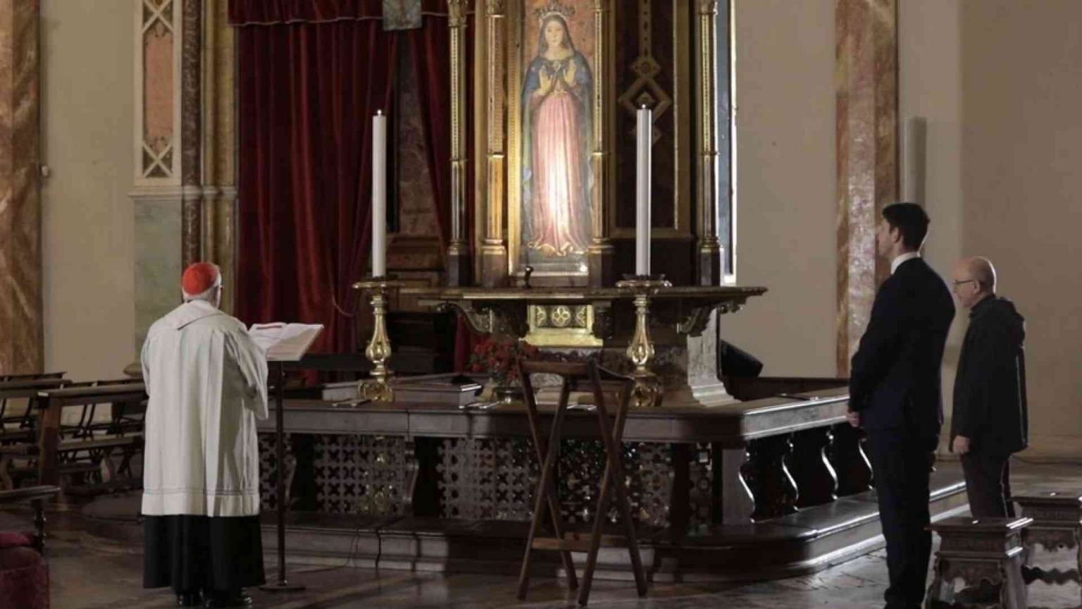 Bassetti chiede alla Madonna delle Grazie la fine della pandemia