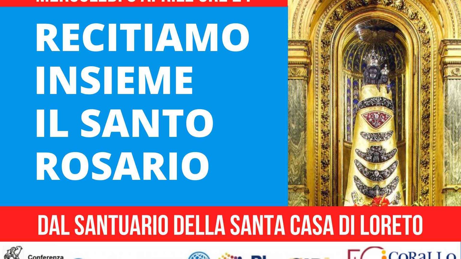 Da Loreto il Rosario promosso dai media Cei / I TESTI PER PREGARE INSIEME