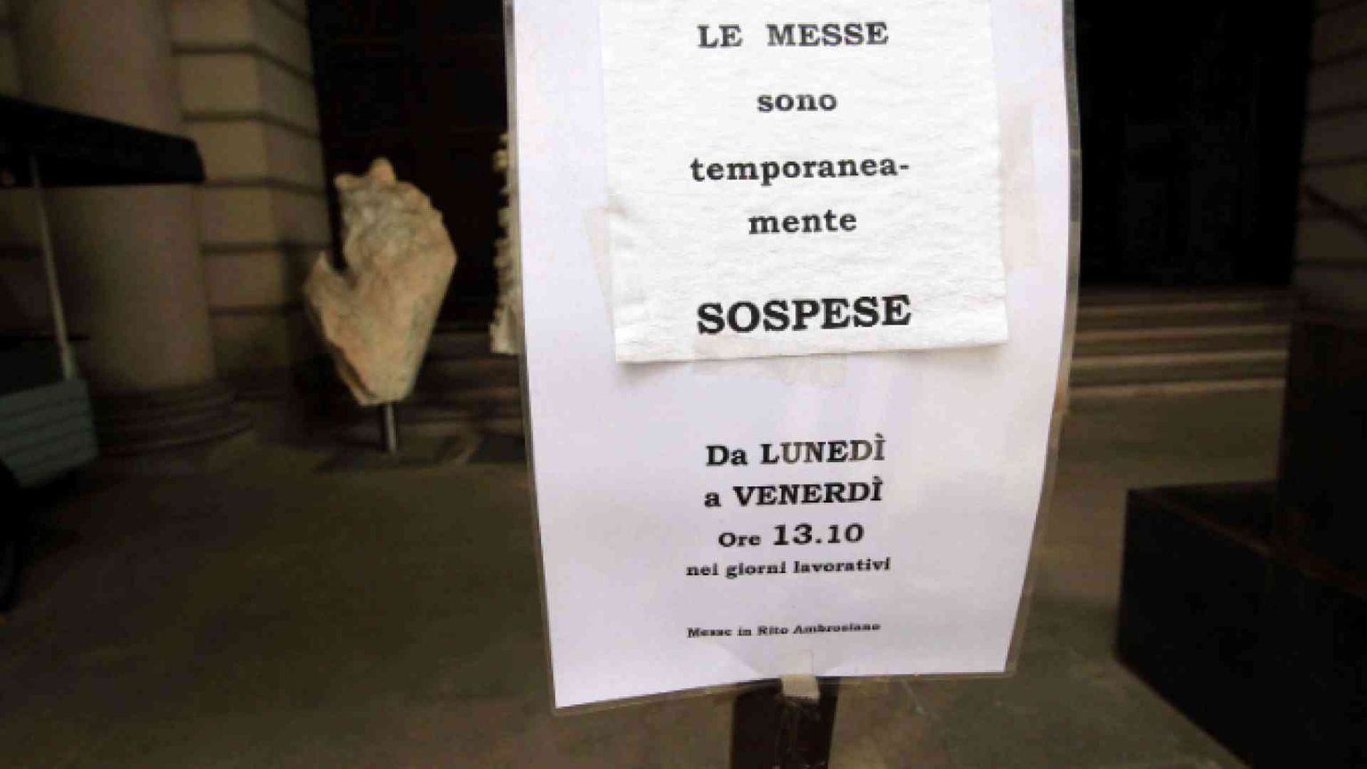 Lo stop delle Messe a prescindere delude e ferisce le realtà cattoliche