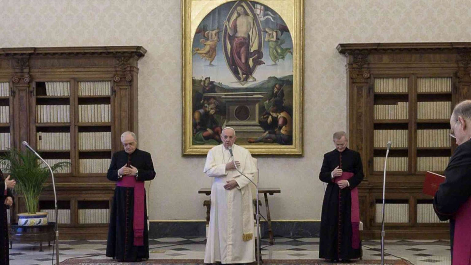 Il Papa: santa Caterina protegga l'Italia e l'Europa