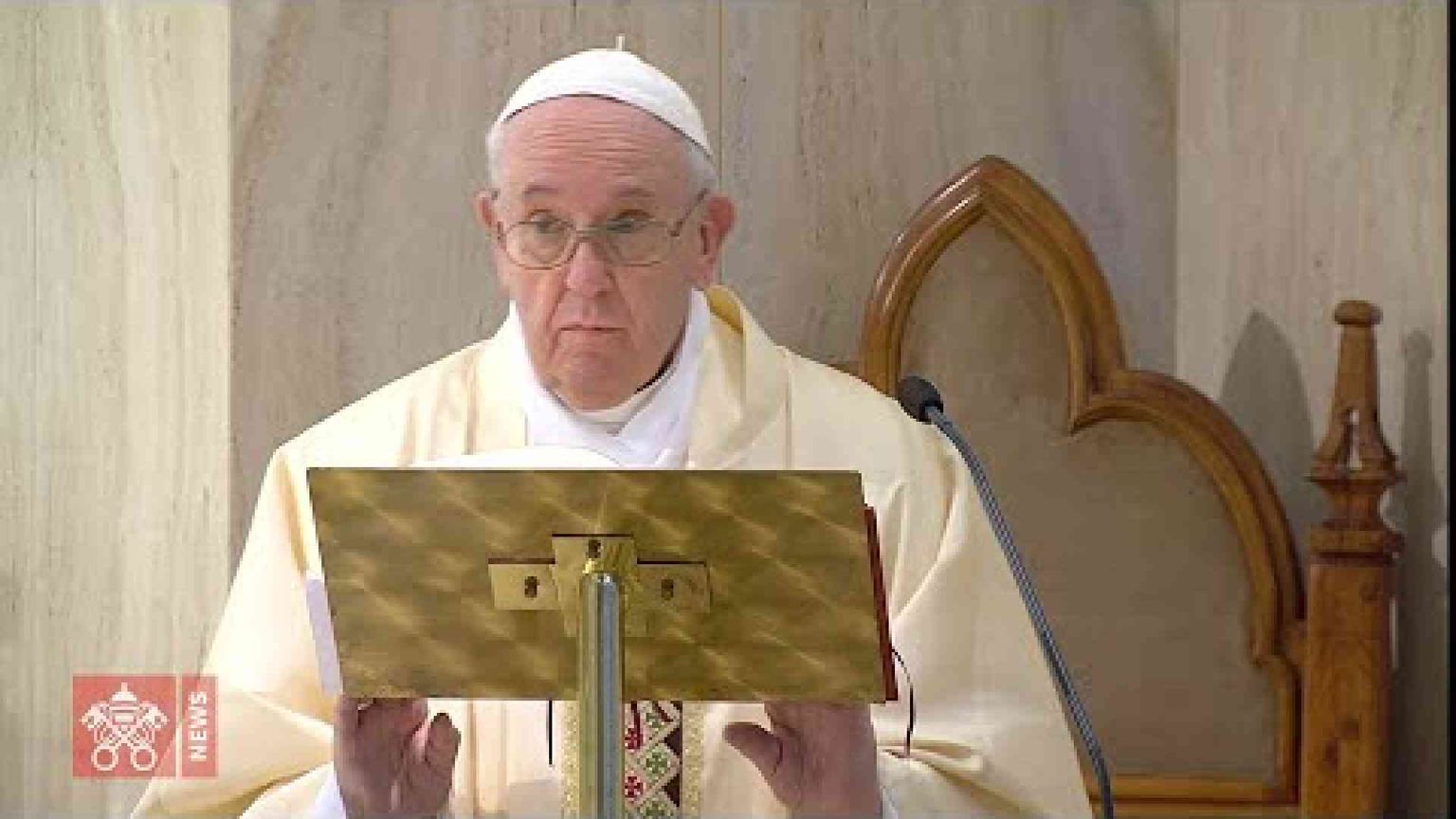 Il Papa: ci sia pace nelle famiglie e unità nella Chiesa