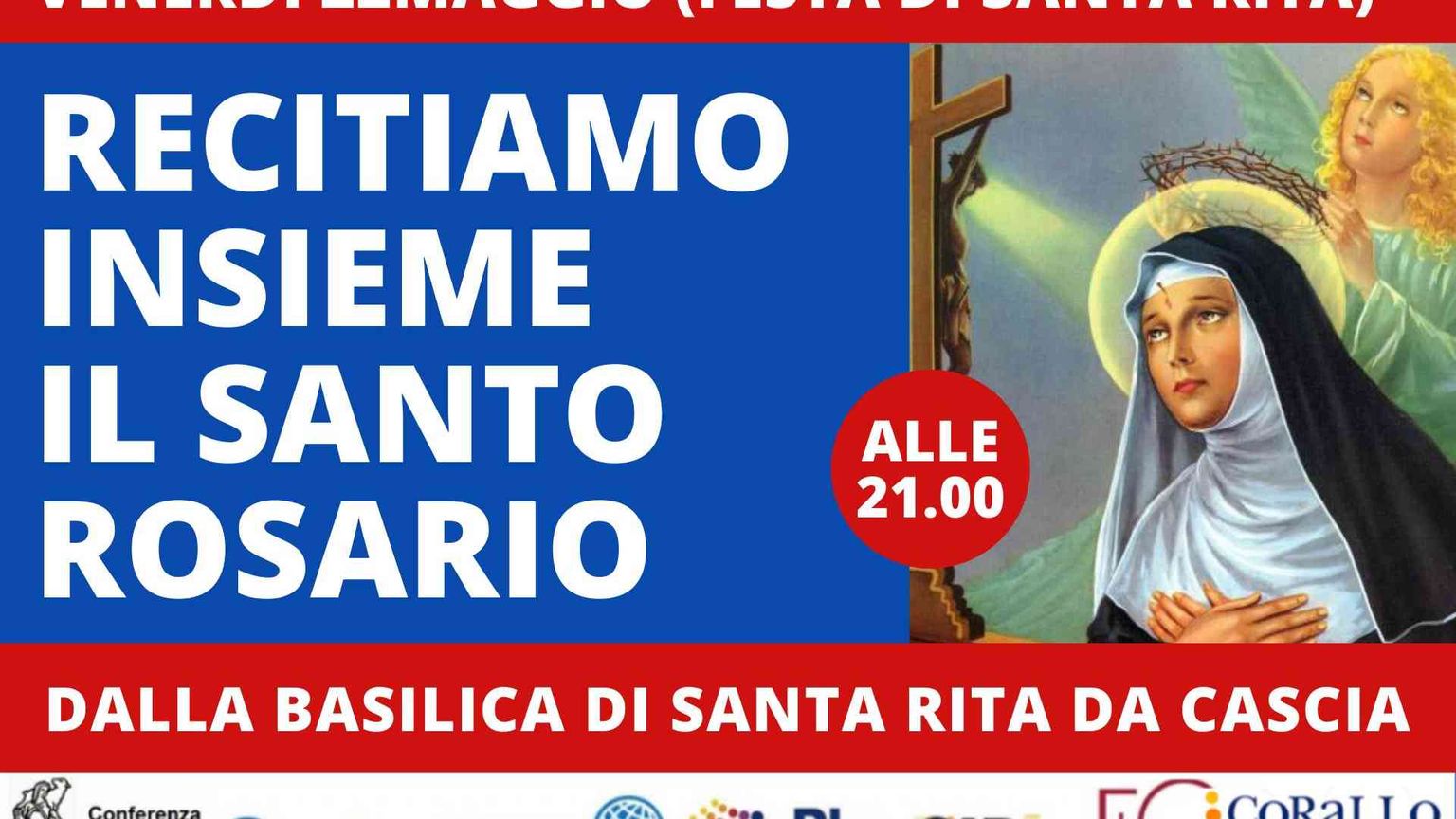 Stasera da Cascia il Rosario promosso dai media Cei / IL LIBRETTO