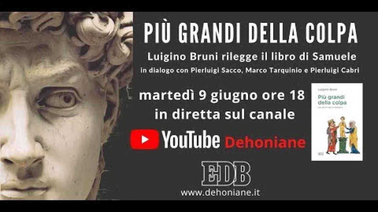 "Più grandi della colpa", Luigino Bruni presenta il suo libro