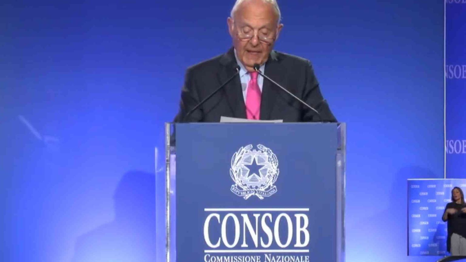 Il presidente Consob: italiani formiche che risparmiano per cicale straniere