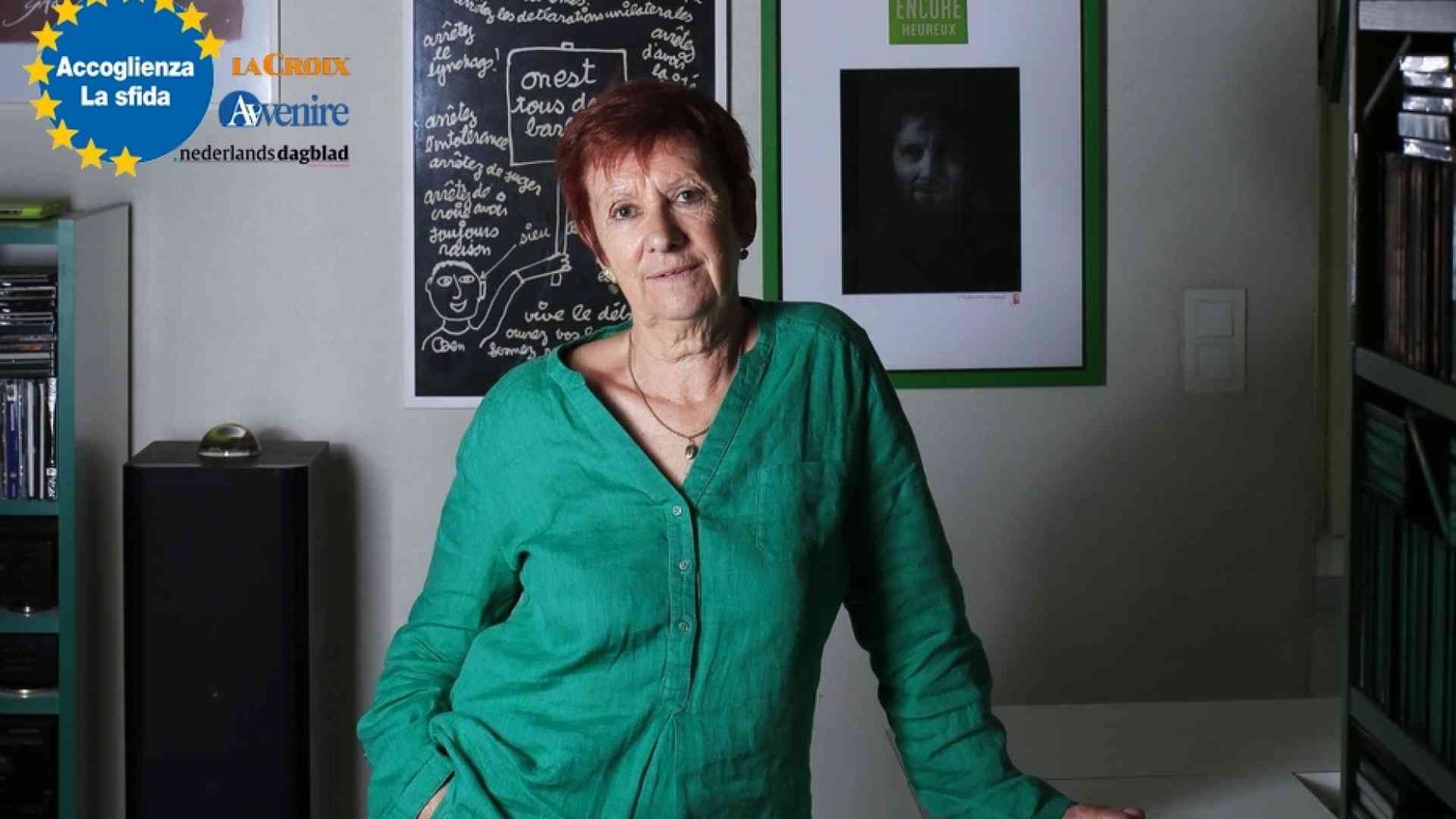 Teresa, la "donna in verde" che aiuta i migranti al confine di Ventimiglia