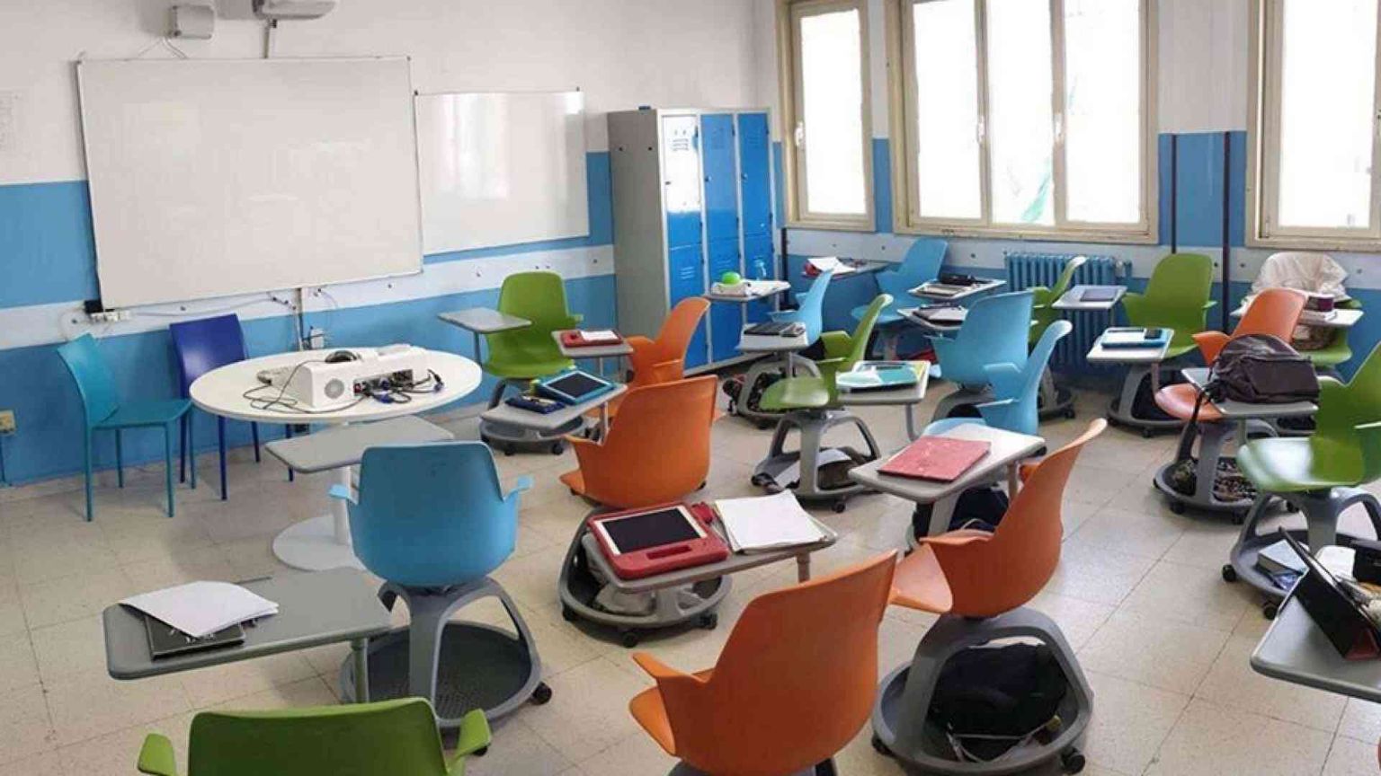 Le aule ci sono. Nelle paritarie