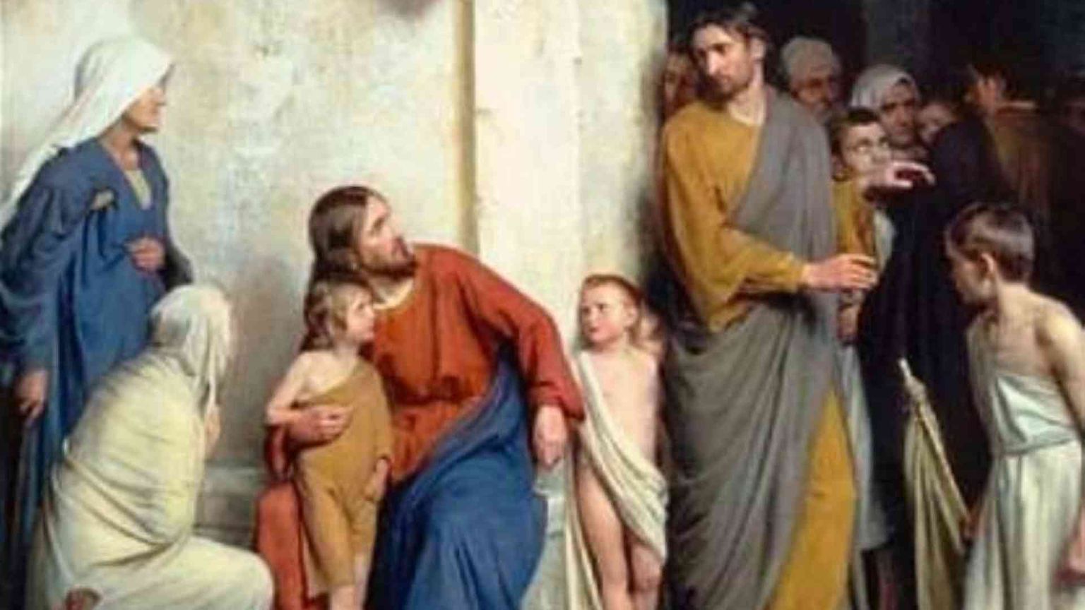 Due braccia aperte, non un dito accusatore