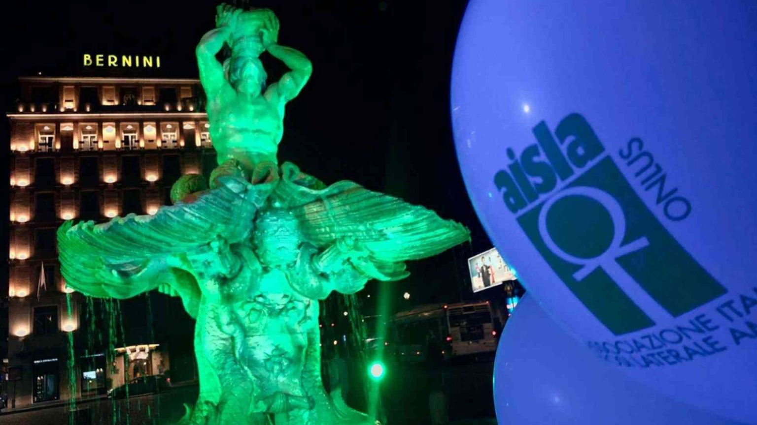 La giornata sulla SLA: l'Italia si illumina di verde