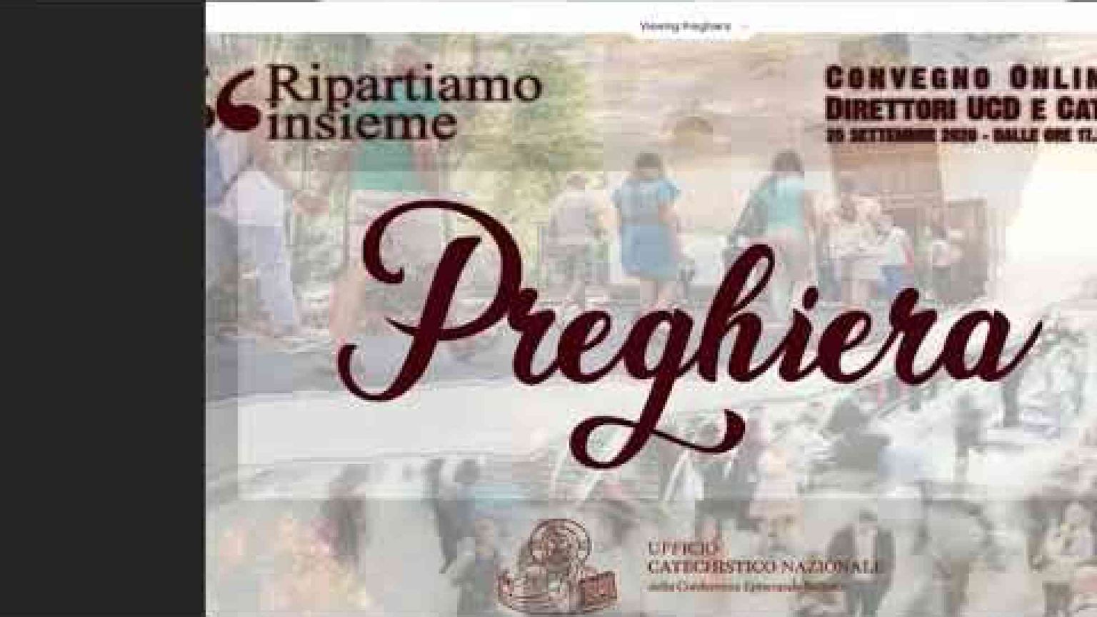 I catechisti d'Italia a raccolta online