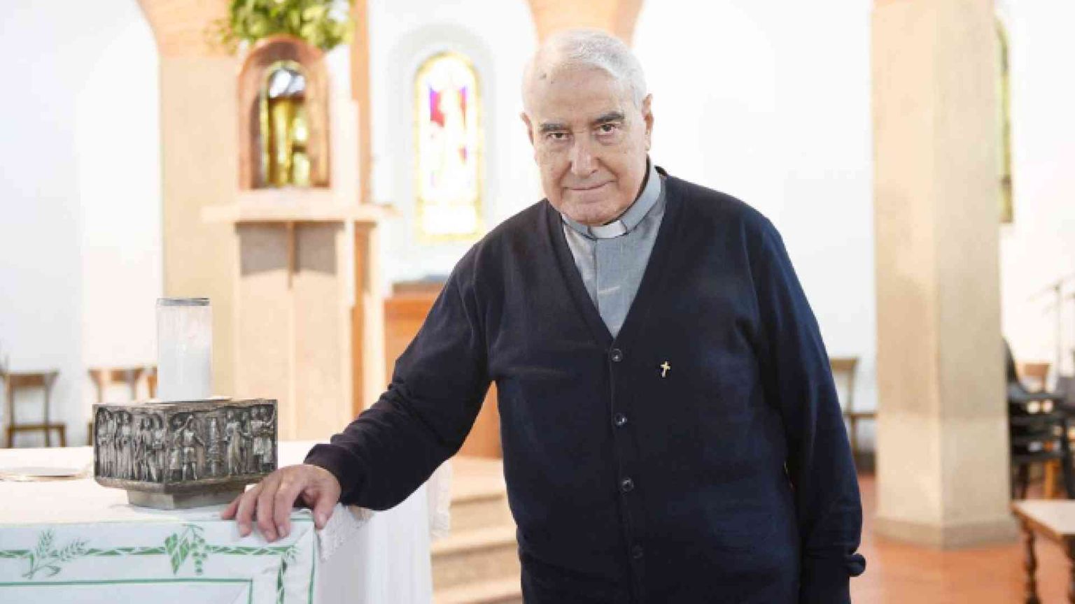 Prato: don Uberto Fedi "il priore", 64 anni da parroco, amico di Avvenire