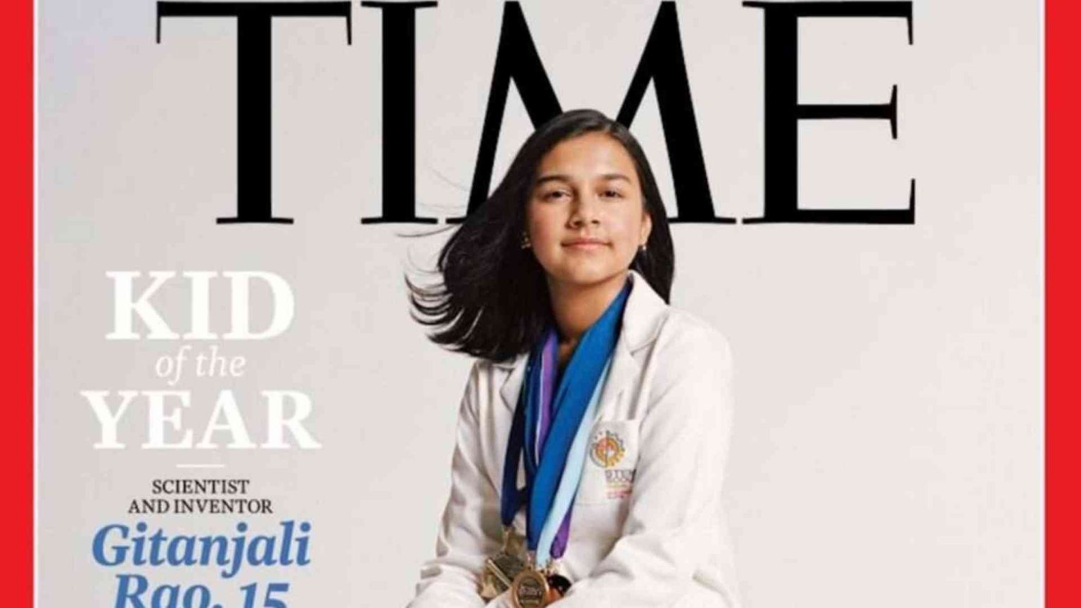 Gitanjali Rao è la prima ‘Kid of the year’ a finire sulla copertina del Time