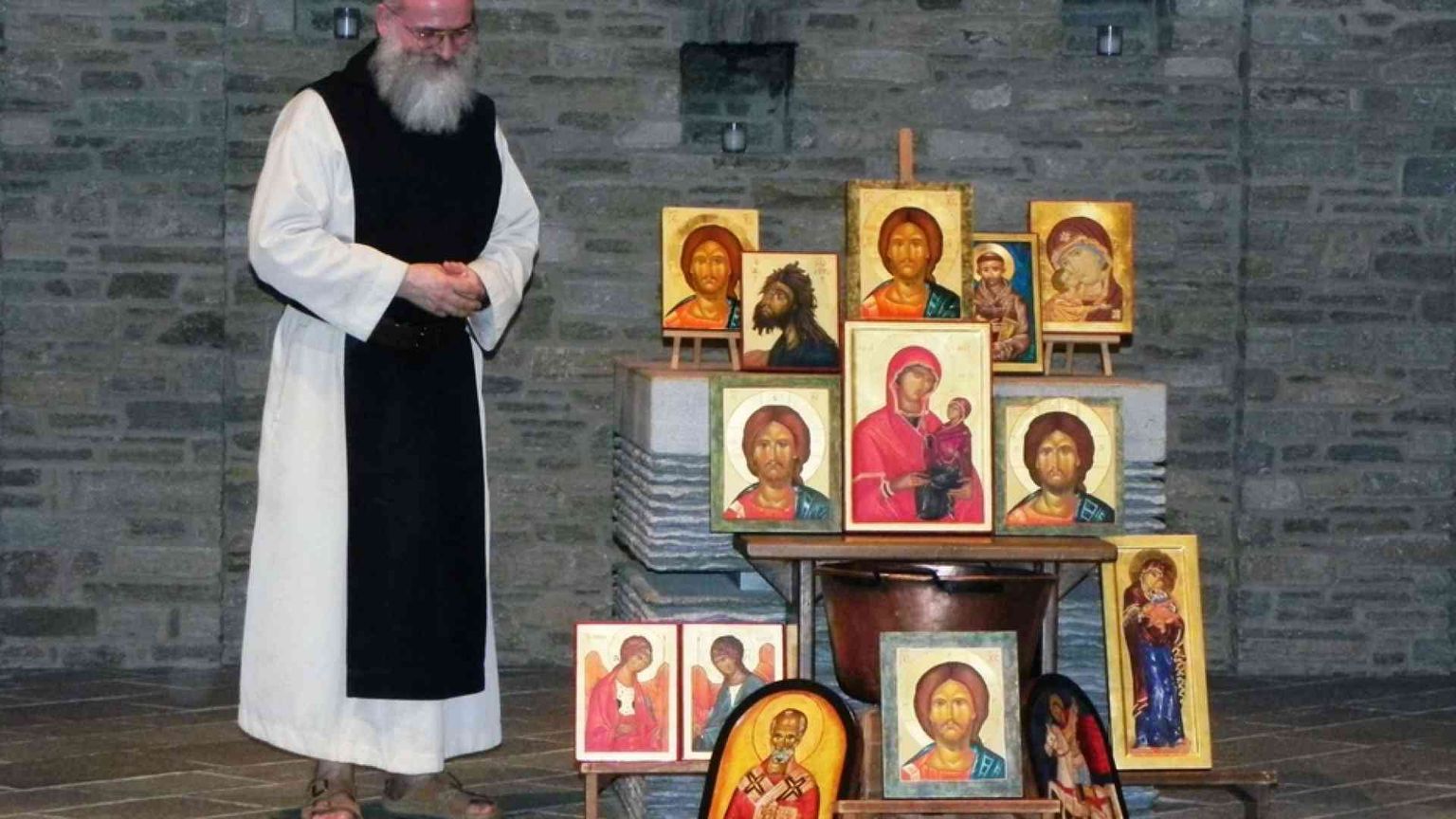 Dipingere icone svelando il Cristo che hai nel cuore