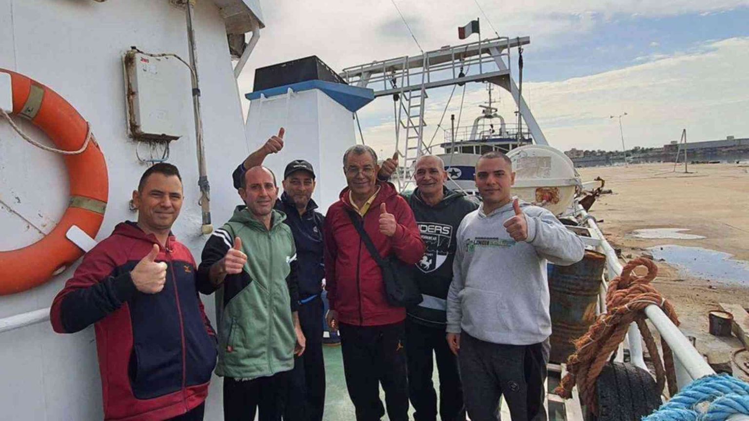 Liberi i pescatori italiani sequestrati in Libia da oltre 100 giorni