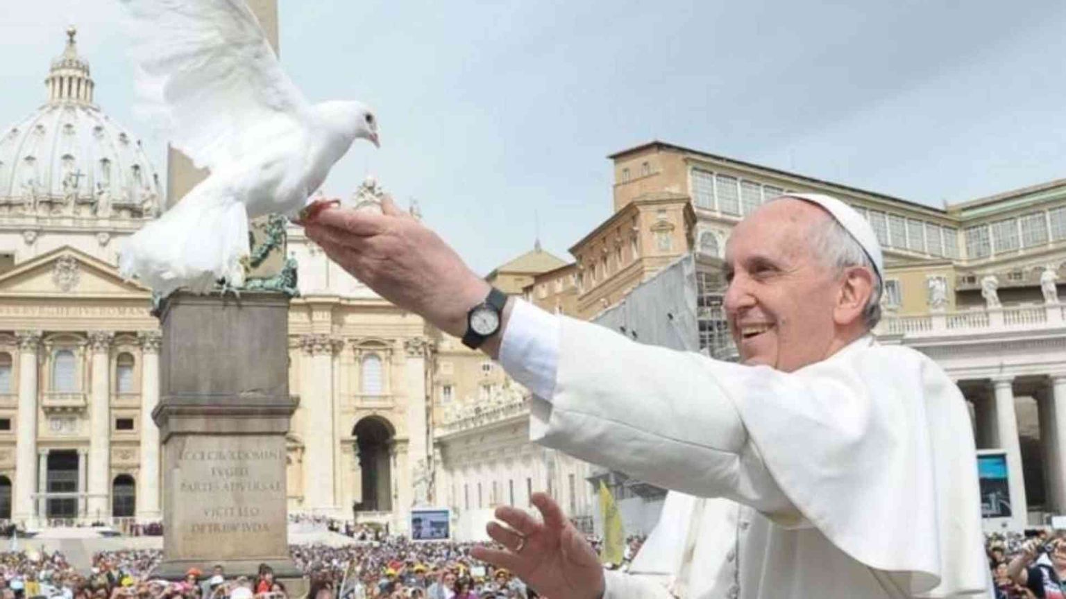Il Papa: «Non c'è pace senza cultura della cura»