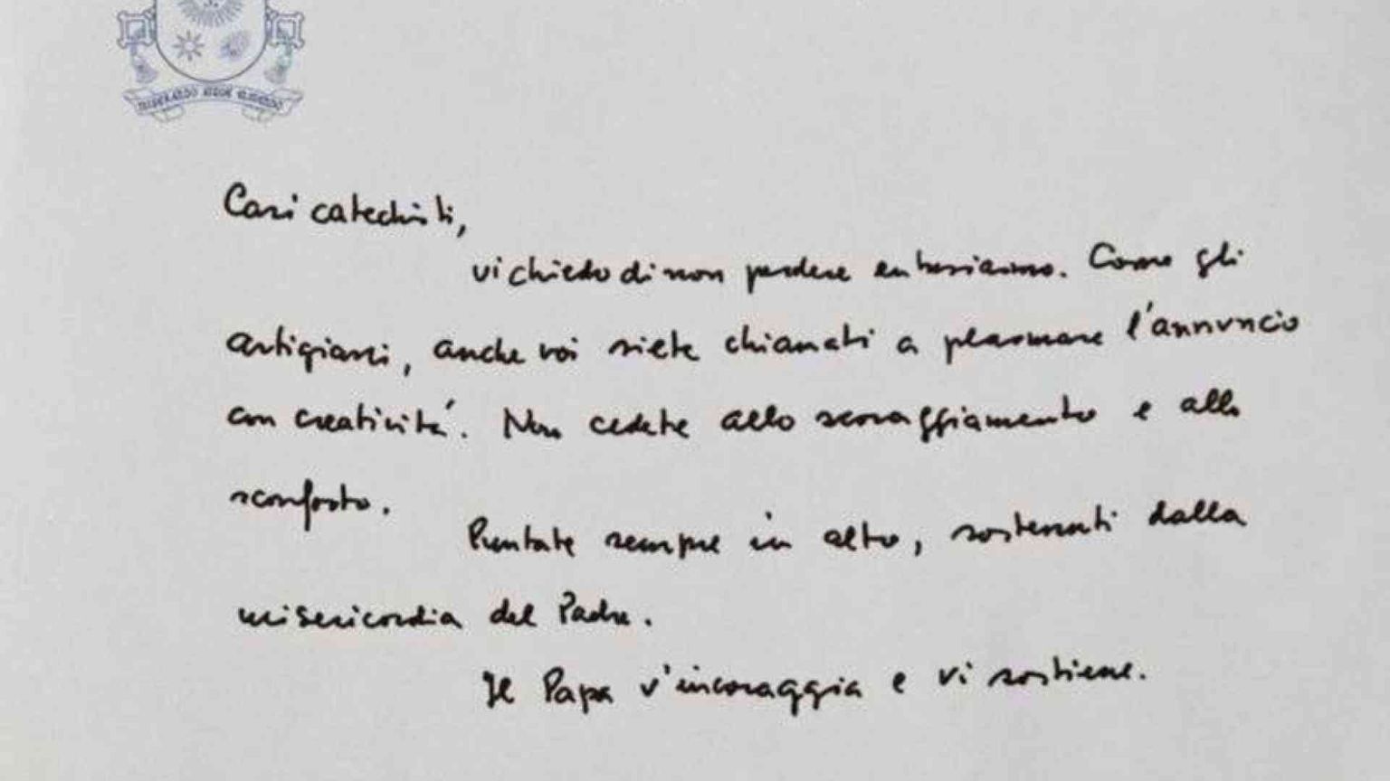 Papa Francesco: la Chiesa italiana avvii il suo cammino sinodale