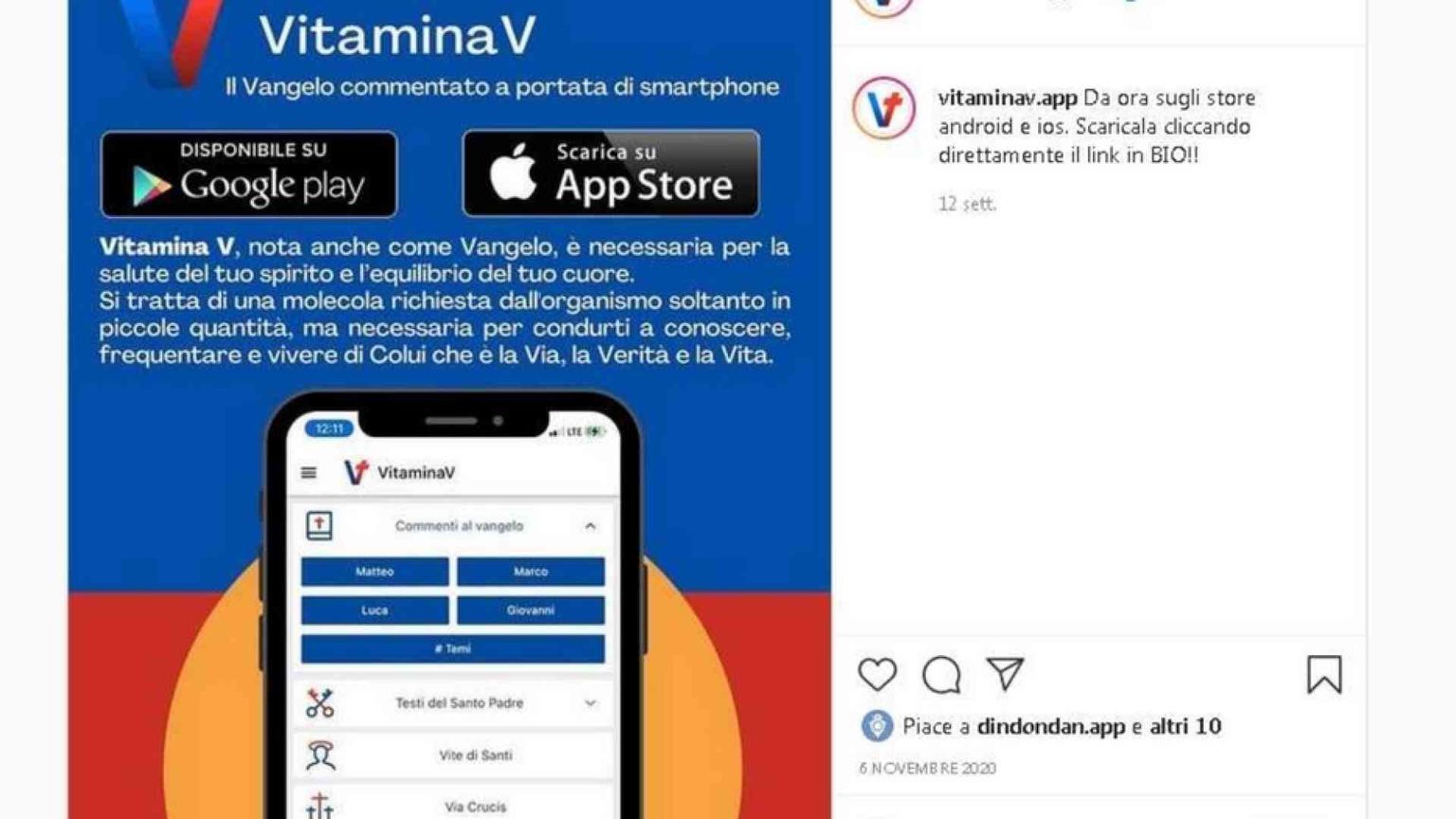 Il Vangelo a portata di app
