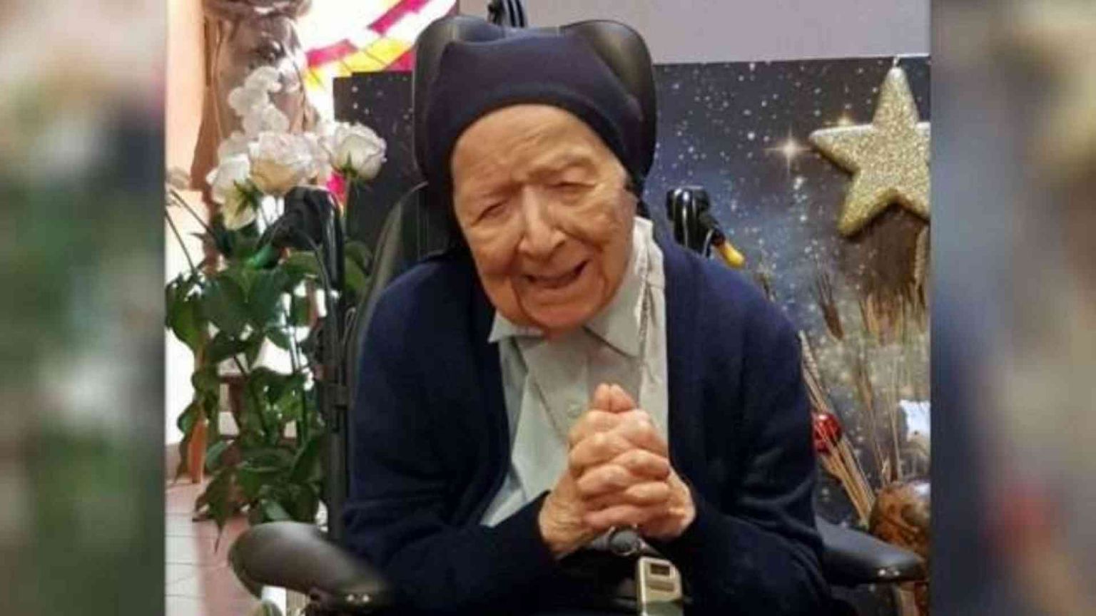 Suor André, la donna più anziana d'Europa, sconfigge il Covid a 117 anni