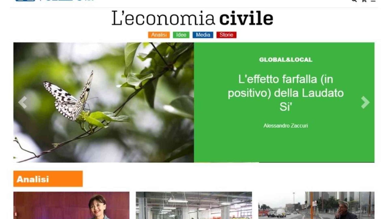 Su carta e online: ecco il nuovo inserto di Avvenire sull'economia civile