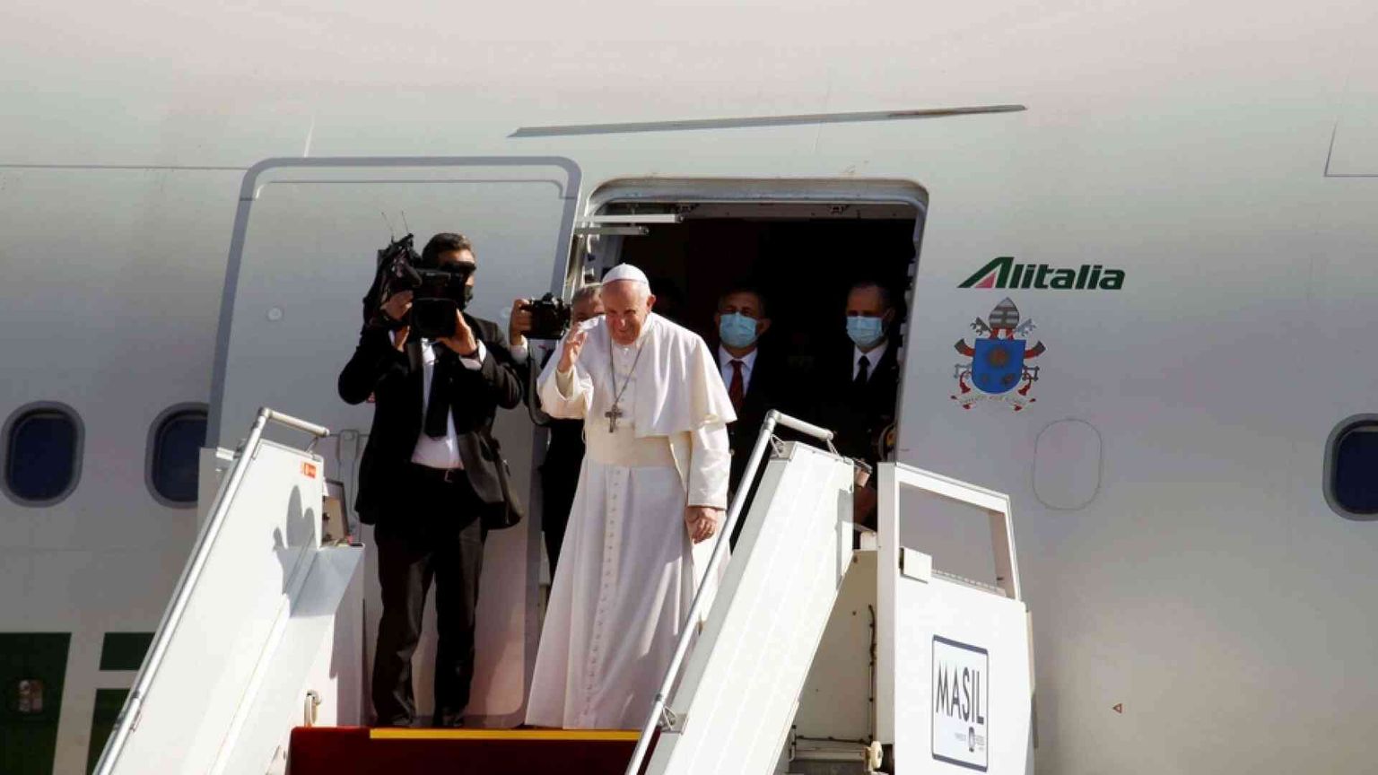 La partenza del Papa dall'Iraq: una visita storica