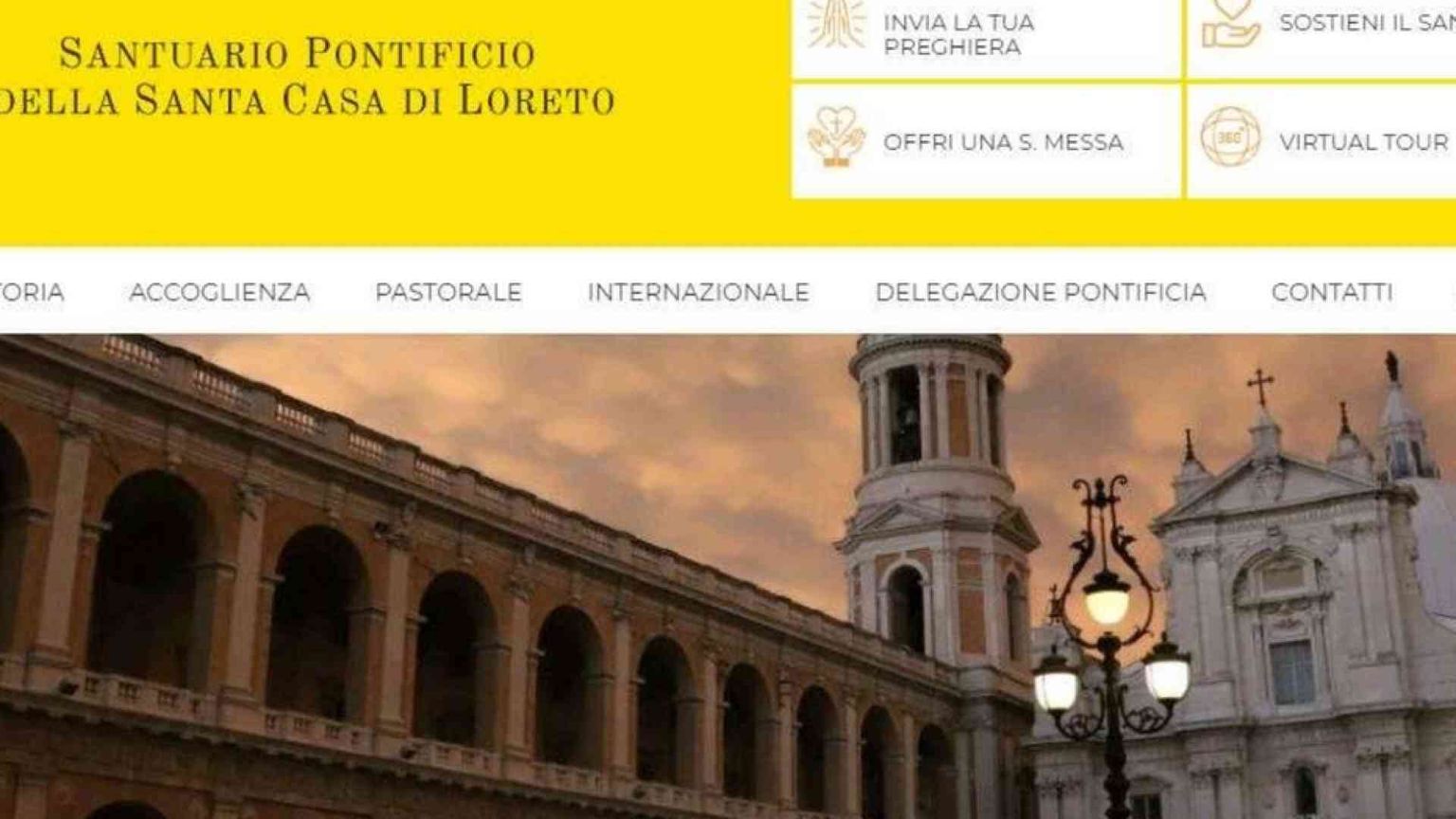 Nuovo sito per il santuario di Loreto: si potrà pregare e accendere candele