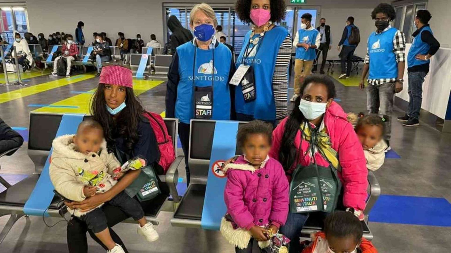 Corridoi umanitari, arrivati 70 profughi dal Corno d'Africa