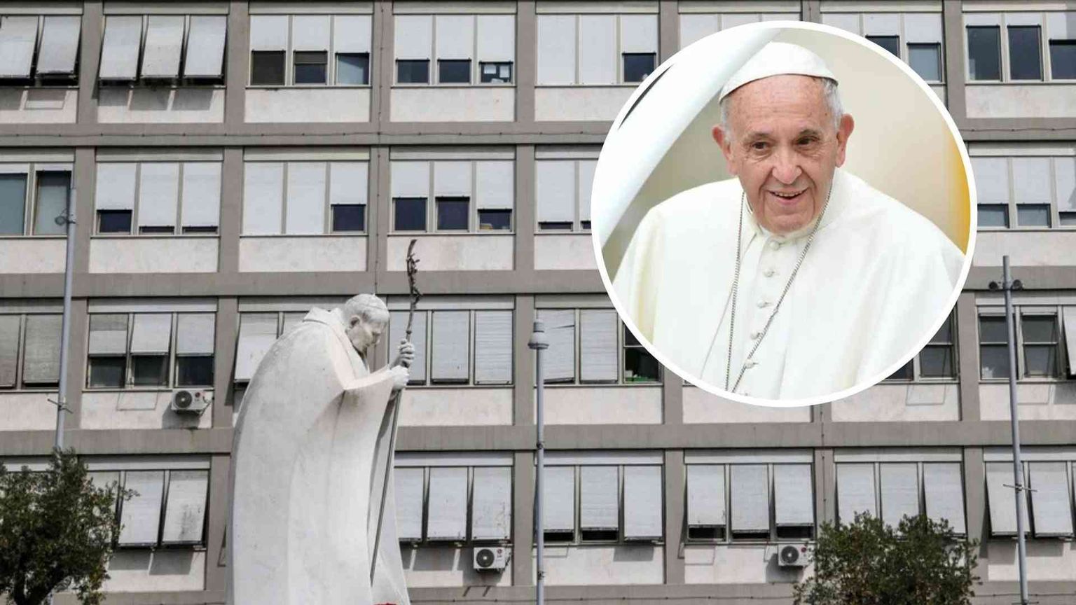 «Papa Francesco sta bene, 7 giorni di degenza al Gemelli»